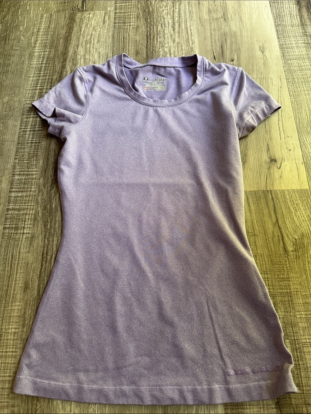 Under Armour Women’s Lavender Short Sleeve Tee - Performance Fabric